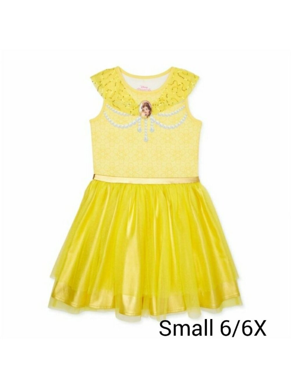 Disney Belle Girls S Costume Beauty and the Beast Halloween Tutu Dress Princess